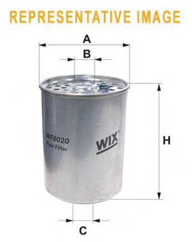 WIX WF8018 Фильтр топливный в наличии Одесса