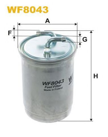 WIX WF8043 Топливный фильтр в наличии Одесса