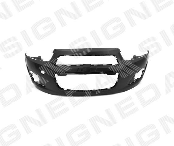 Бампер передний Шевроле Авео III