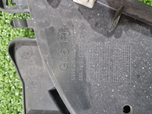 BMW 51117421874 Дефлектор переднего бампера правый в наличии Ровно