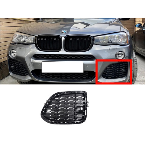 51118056941 BMW Решетка бампера переднего левая купить в Хмельницкий
