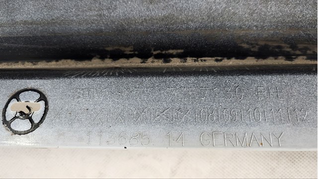 51777459972 Накладка (молдинг) порога наружная правая купить Запорожье
