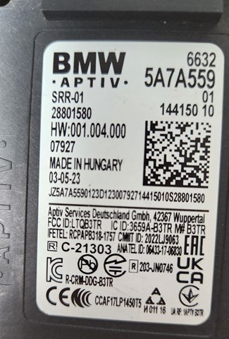 BMW 66325A7A559 Датчик контроля мертвой зоны задний в наличии Украина