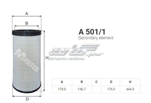A5011 MFILTER Фильтр воздушный купить в Харьков