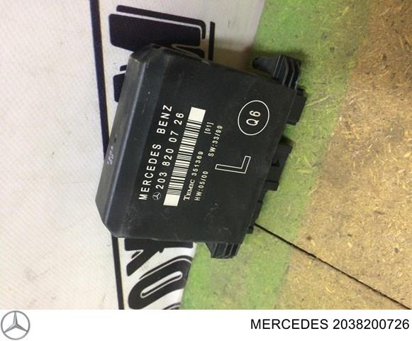 Блок комфорта задней двери 2038200726 MERCEDES