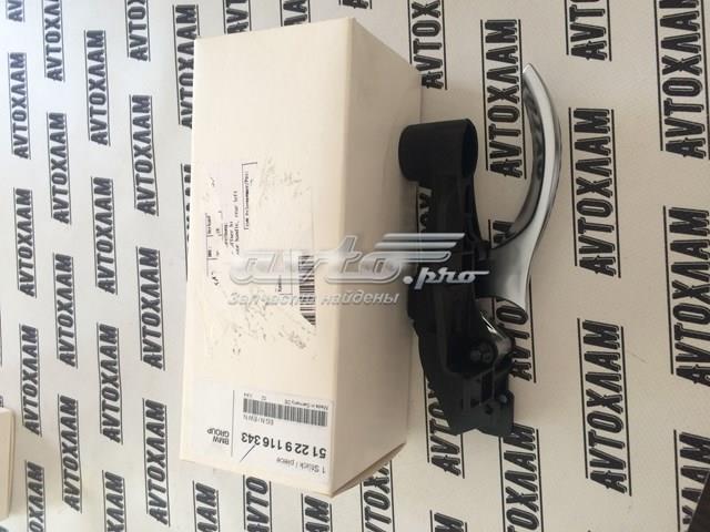 Ручка двери задней внутренняя левая 51229116343 BMW