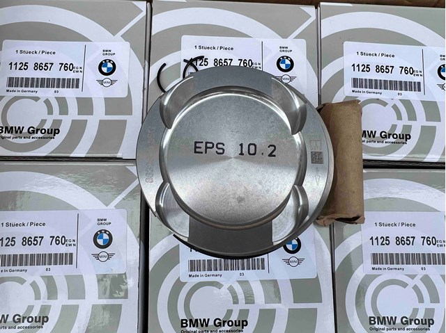 Поршень в комплекте на 1 цилиндр, STD 11258657760 BMW