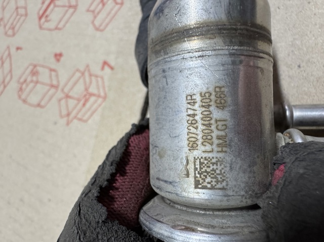 RENAULT 160726474R Форсунка впрыска AD BLUE в наличии Полтава
