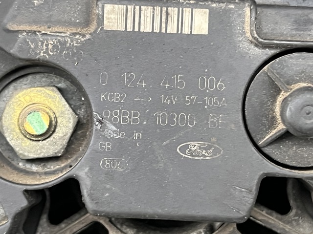 Генератор 0124415006 FORD