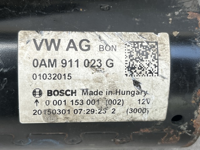 0AM911023G VAG Стартер купить в Черновцы