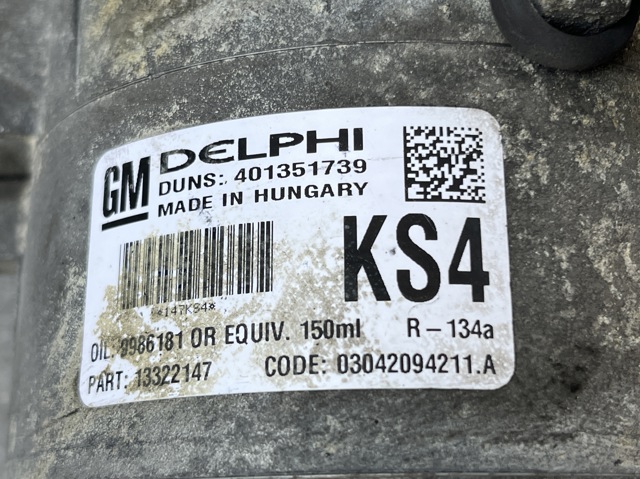 13124750 OPEL Компрессор кондиционера купить в Чернигов