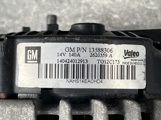 OPEL 13588306 Генератор в наличии Винница