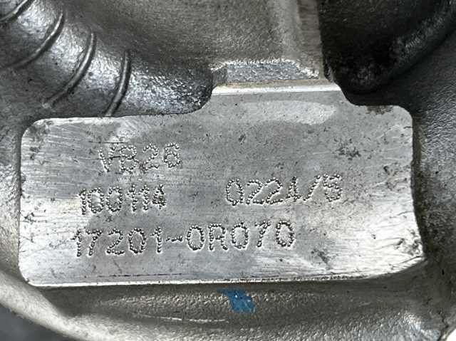 TOYOTA 172010R070 Турбина в наличии Тернополь