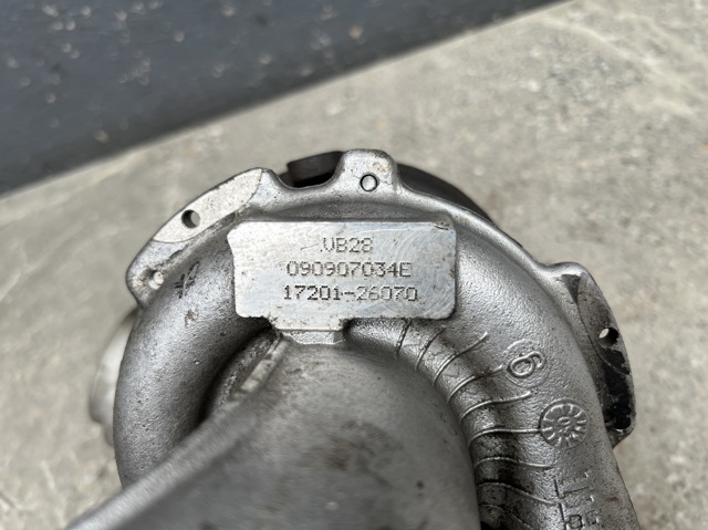 TOYOTA 1720126070 Турбина в наличии Киев