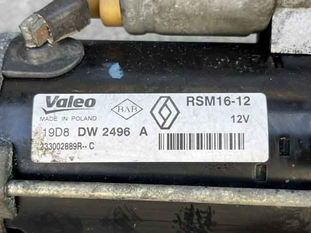 RENAULT 233002889R Стартер в наличии Сумы
