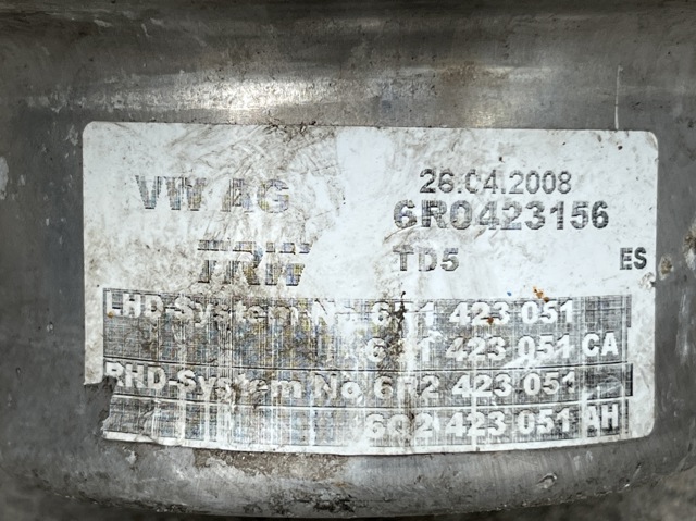 6Q0423156AB Насос гидроусилителя руля (ГУР) купить Ирпень