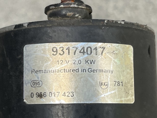 93174017 OPEL Стартер купить в Полтава
