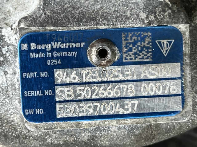 PORSCHE 94612302531 Турбина в наличии Черновцы