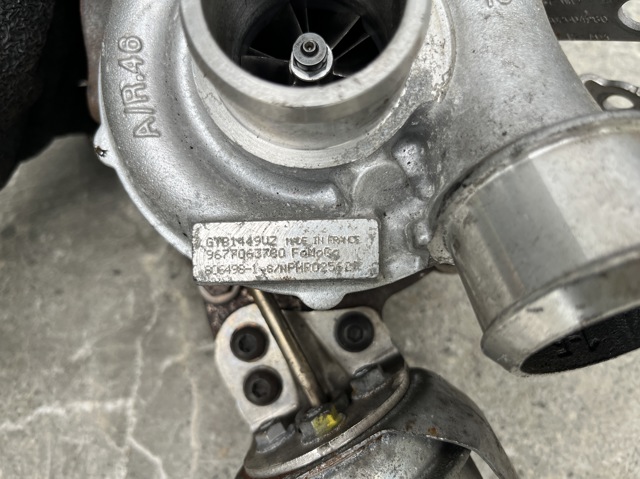 Турбонагнетатель 9677063780 FORD