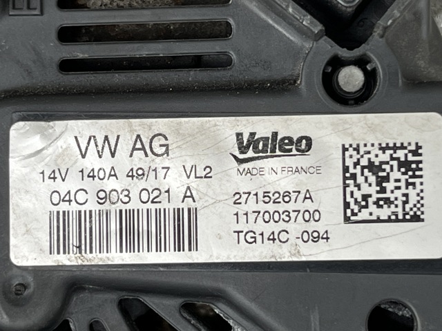 04C903021A VAG Генератор купить в Чернигов