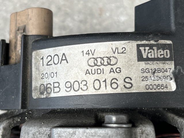 06B903016AB VAG Генератор купить в Одесса