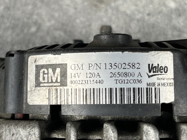 Генератор 13588306 GM