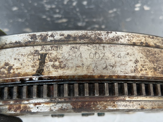 Маховик с зубчатым ободом 2294002144 SACHS