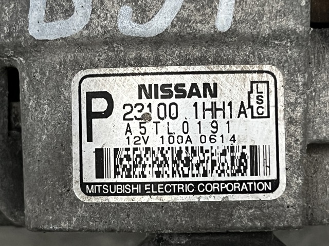 NISSAN 231001HH1A Генератор в наличии Винница