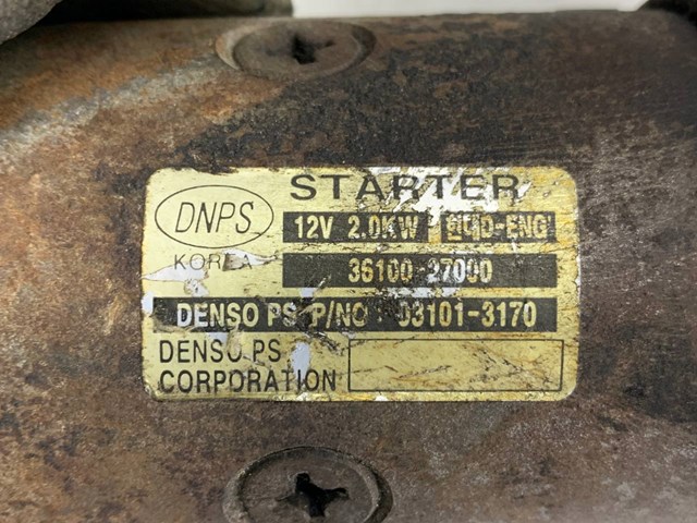 3610027010 HYUNDAI Стартер купить в Винница