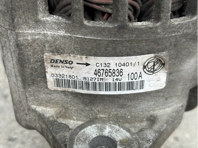 Автомобильный генератор 46765836 FIAT