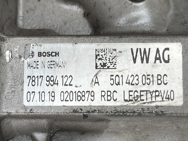 5Q1423051AD VAG Рейка рулевая купить в Винница