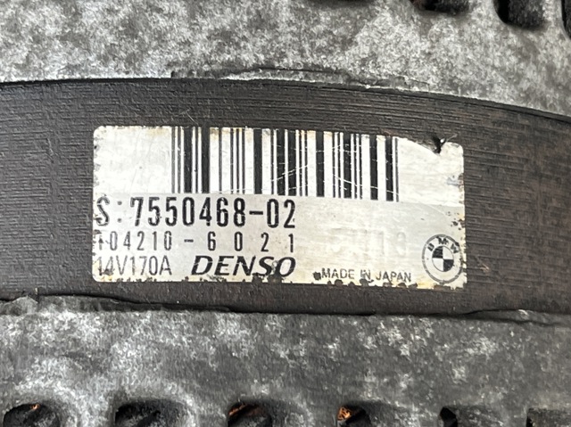 BMW 7550468 Генератор в наличии Черновцы