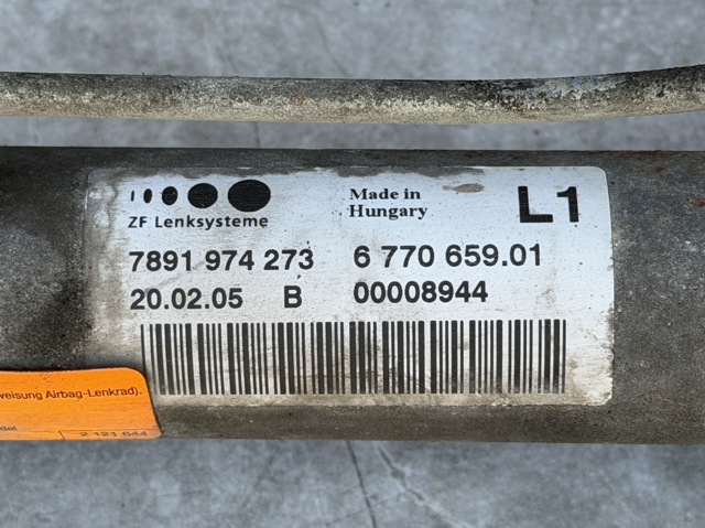 ZF PARTS 7891974273 Рейка рулевая в наличии Хмельницкий