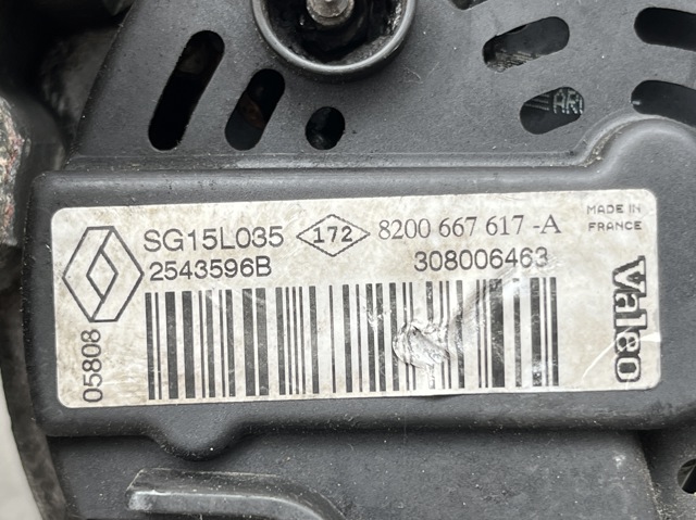 8200667616 RENAULT Генератор купить в Черновцы