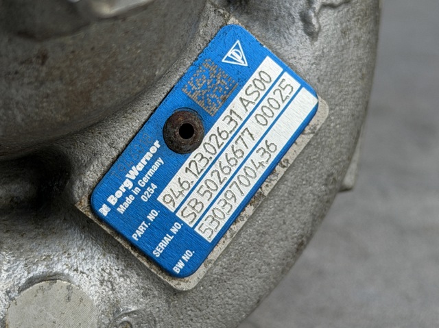 Турбоком 94612302631 PORSCHE