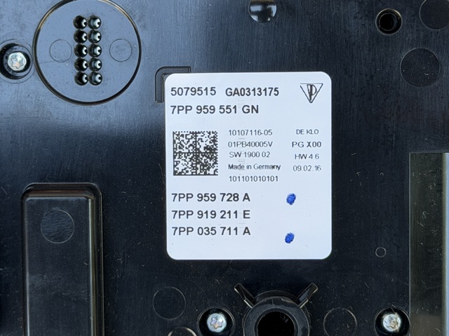 95861395304 PORSCHE Плафон освещения салона (кабины) купить в Харьков