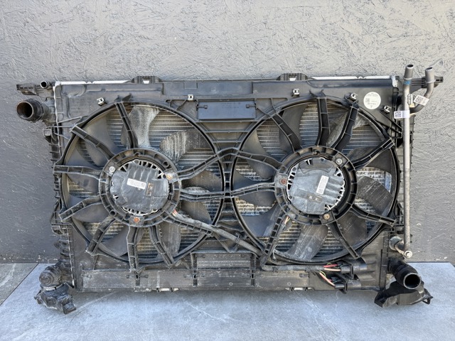 95B121003A PORSCHE Диффузор радиатора охлаждения, в сборе с мотором и крыльчаткой купить в Днепр