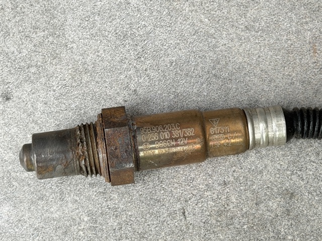 Лямбда зонд после катализатора, правый 95B906203C PORSCHE