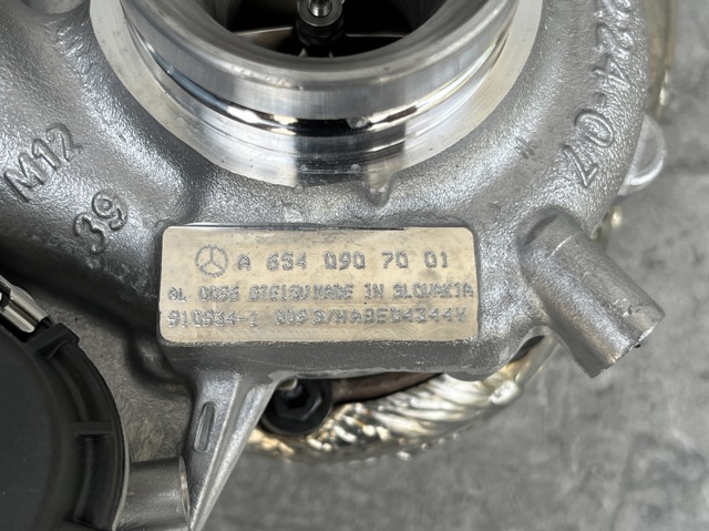 Турбонаддув A6540907001 MERCEDES