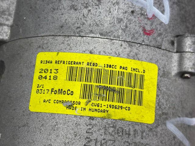 Компрессор кондиционера CV6119D629CF FORD