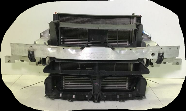 BMW 7533477 Радиатор охлаждения двигателя дополнительный в наличии Хмельницкий