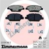 Колодки тормозные передние дисковые 221391902 ZIMMERMANN