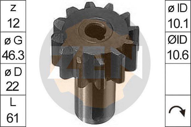 Бендикс стартера 225041 ERA