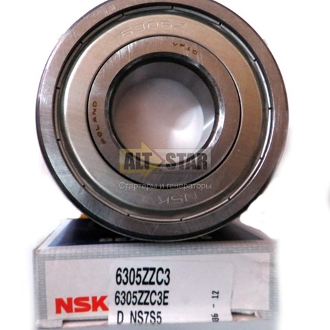 Подшипник для генератора 6305ZZC3E NSK