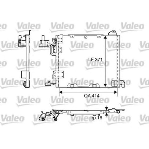 Конденсатор 817506 VALEO
