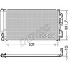 Радіатор кондиціонера DCN05035