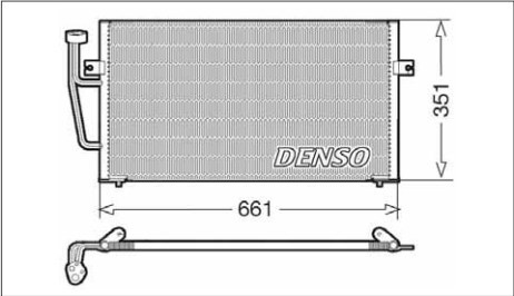 Конденсер DCN33008 DENSO