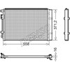 Радиатор кондиционера DCN41015 DENSO