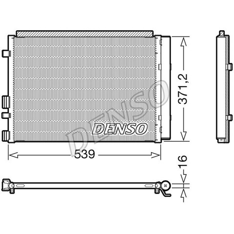 Конденсер DCN41016 DENSO