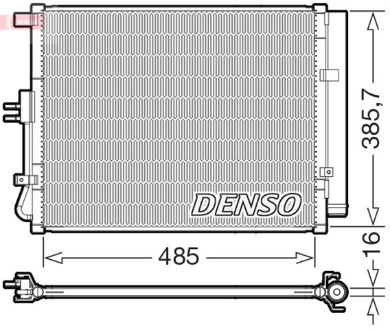 Конденсатор DCN43007 DENSO